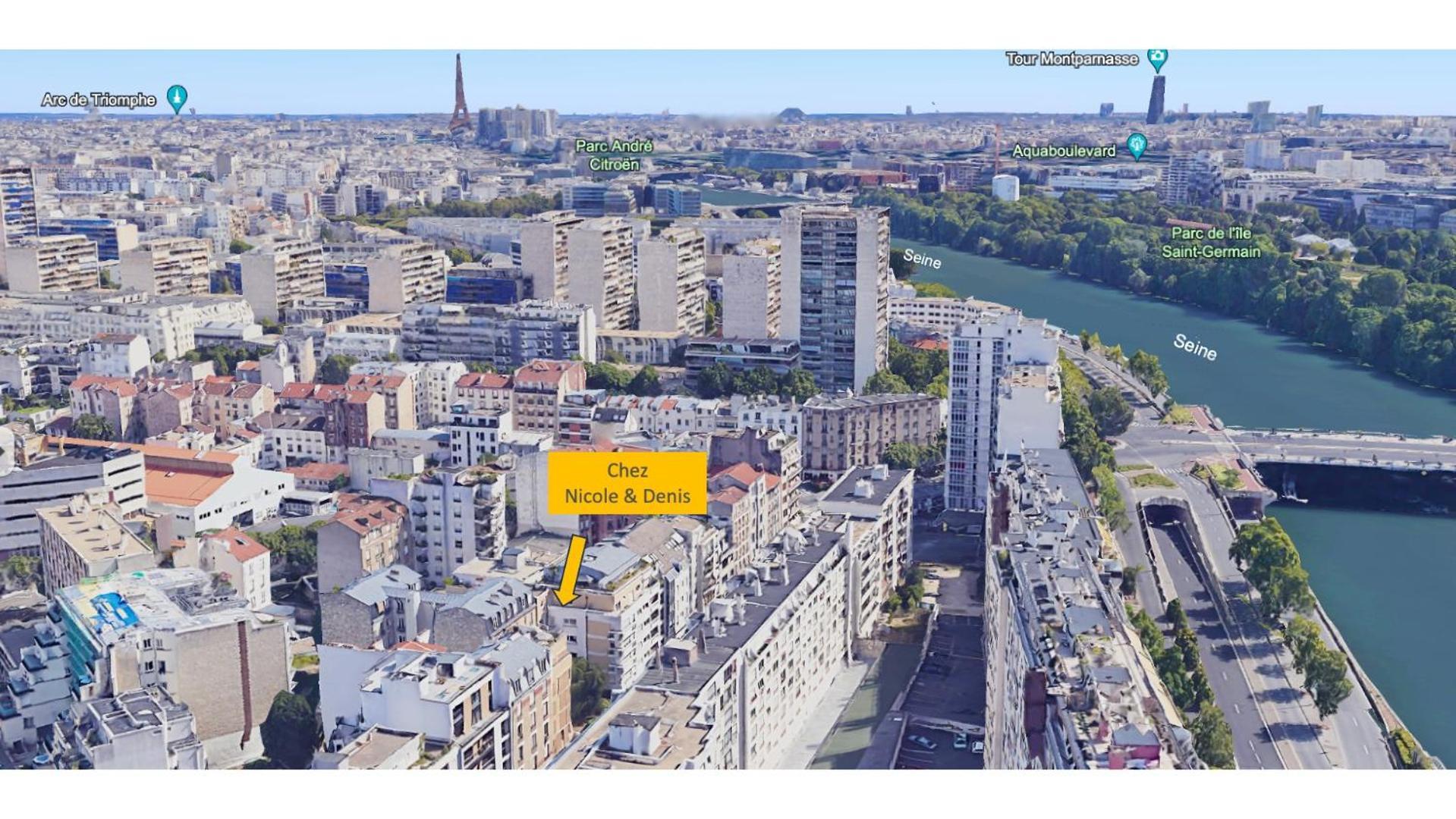Chez Nicole & Denis Apartment Boulogne-Billancourt Exterior foto